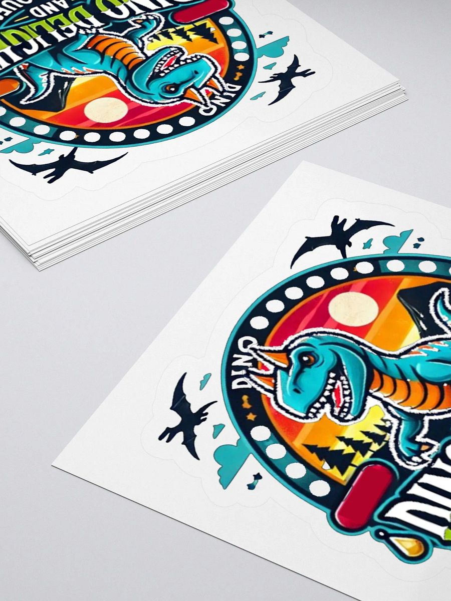 Dino Delights Kiss Cut Stickers product image (12)