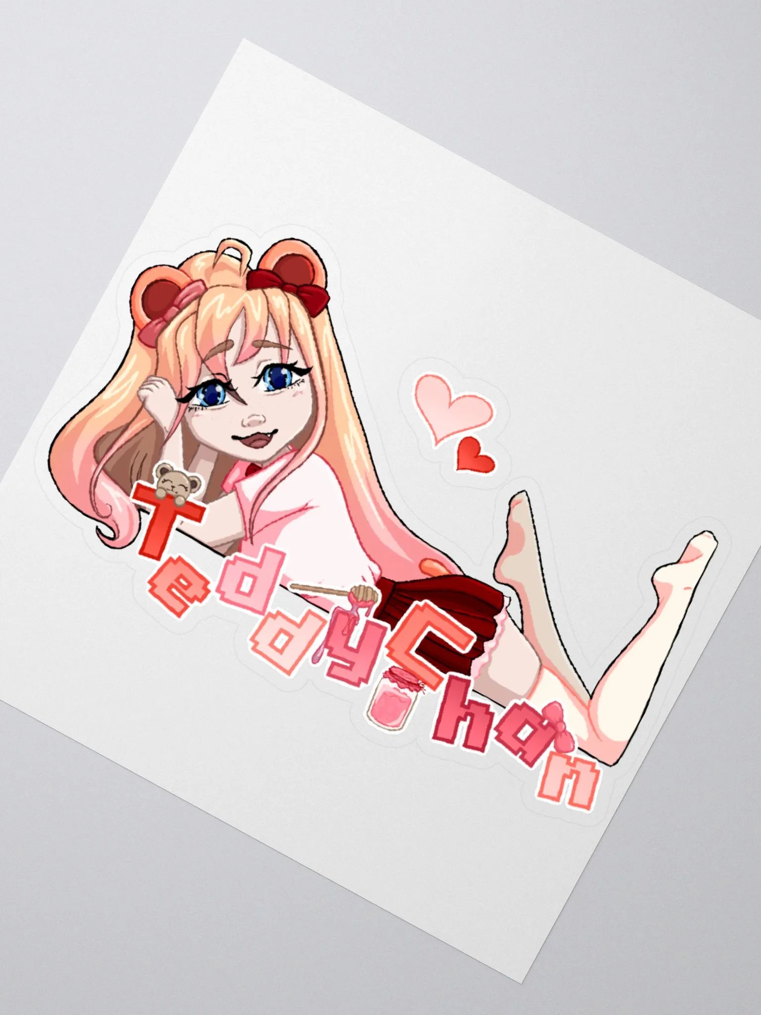 Valentine Teddy Logo Sticker product image (4)
