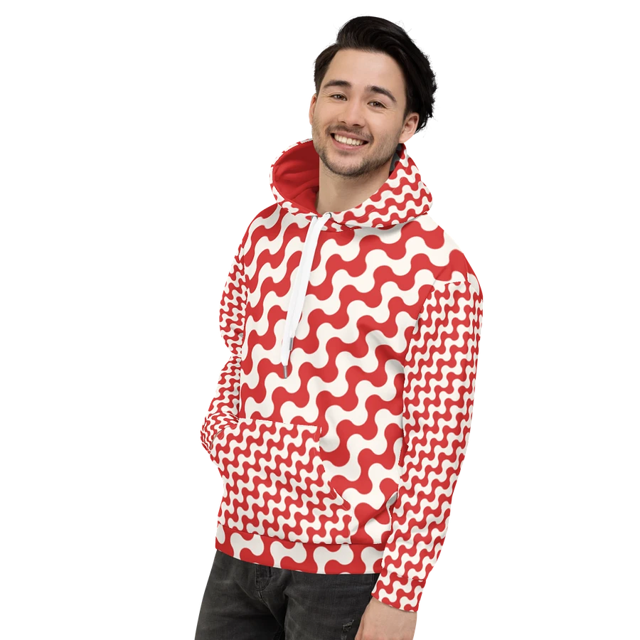 Red and White Wave Pattern product image (7)