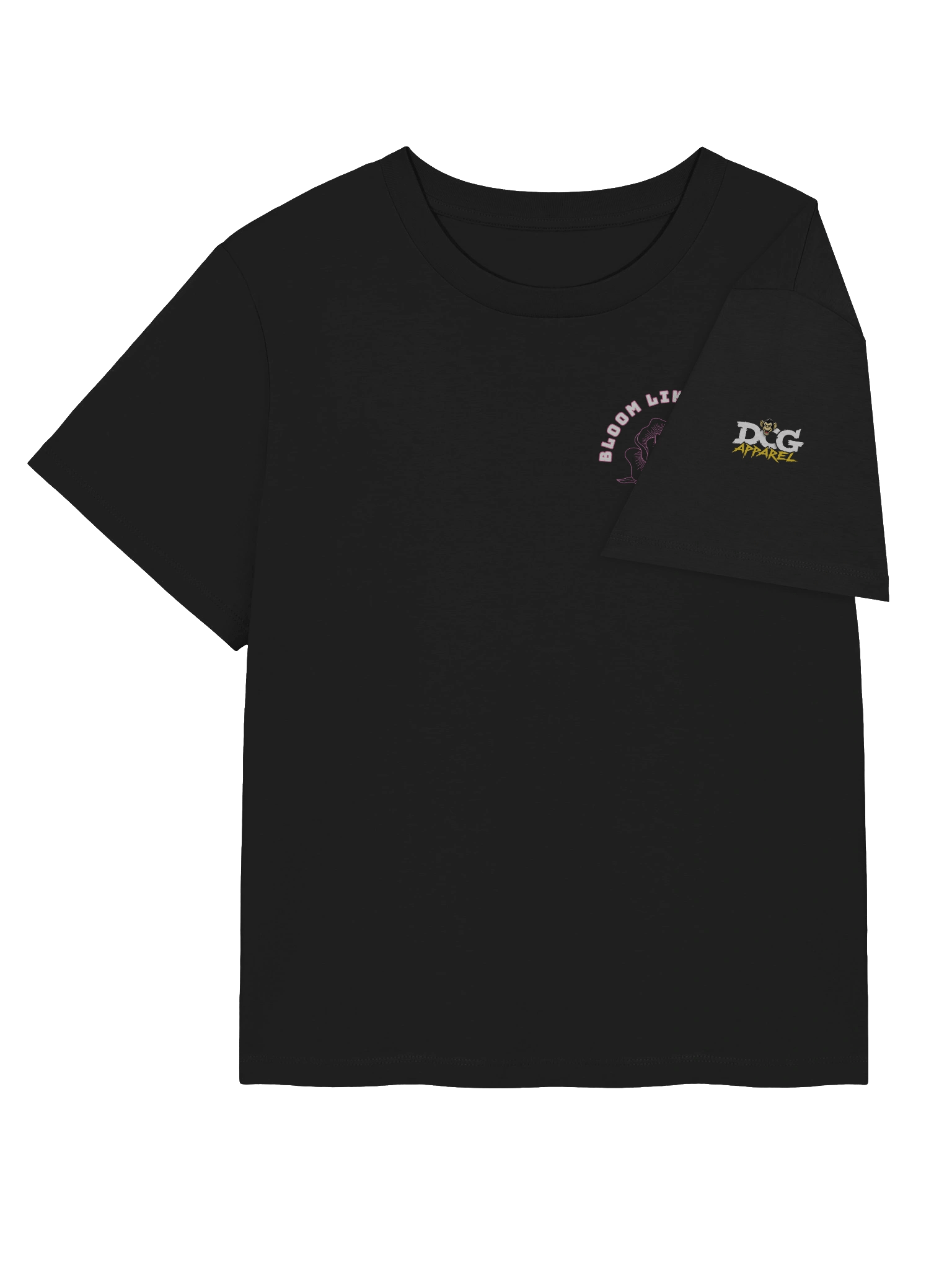 Rose Bloom Organic T-Shirt product image (7)