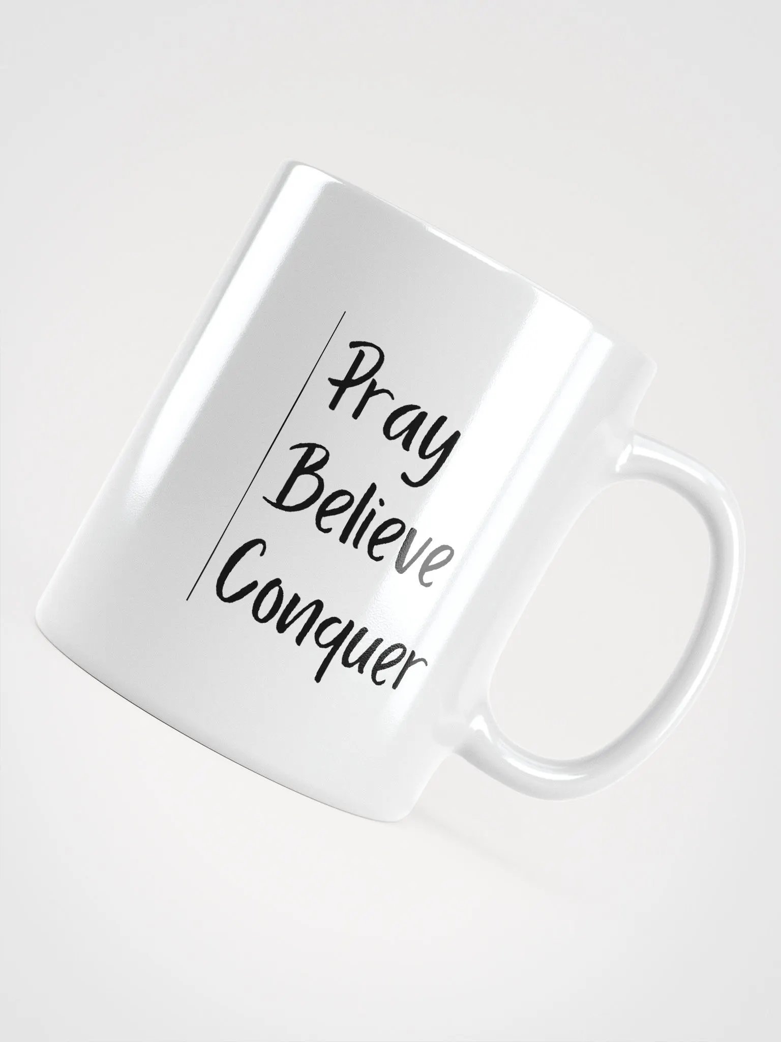 Pray, Believe, Conquer Mug product image (4)