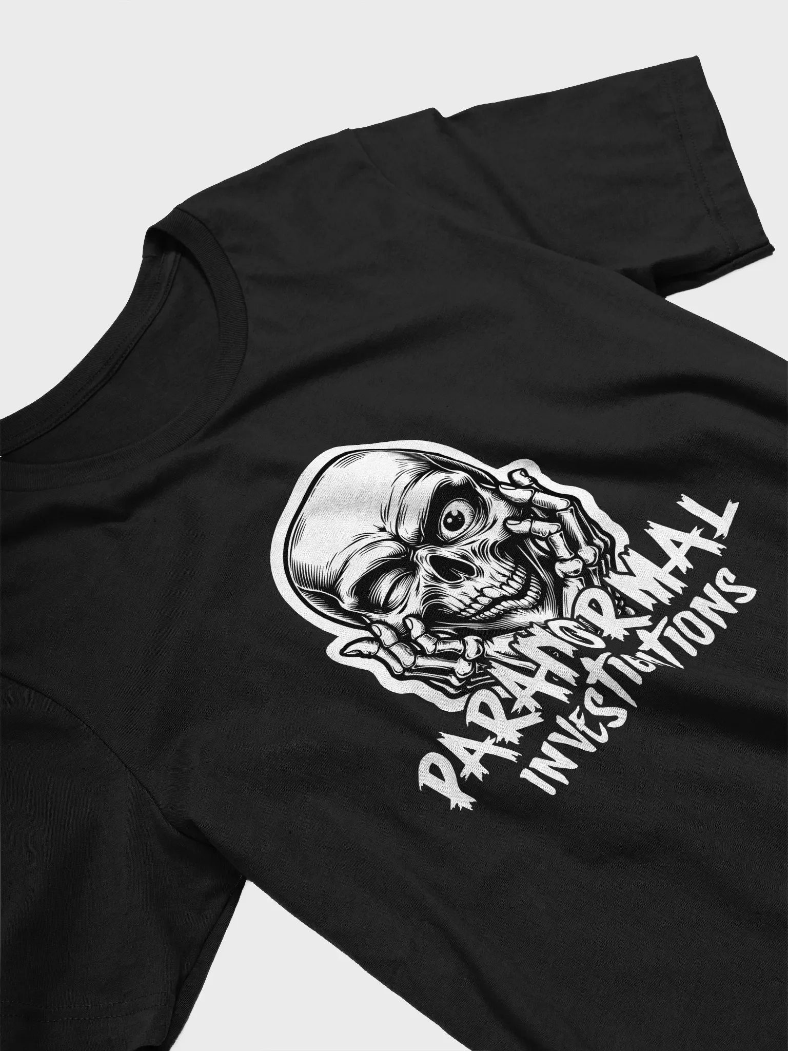 Winking Skull Paranormal T-Shirt product image (53)