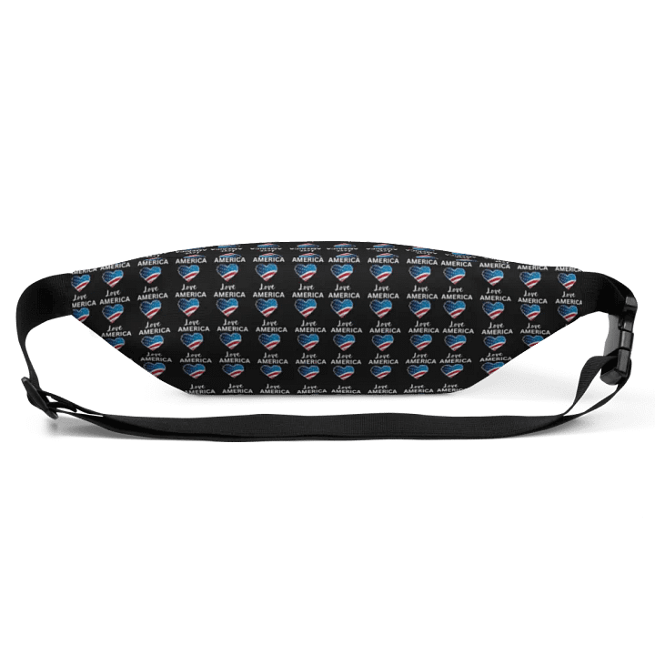 Patriotic Heartbeat Fanny Pack for mane ladies product image (2)