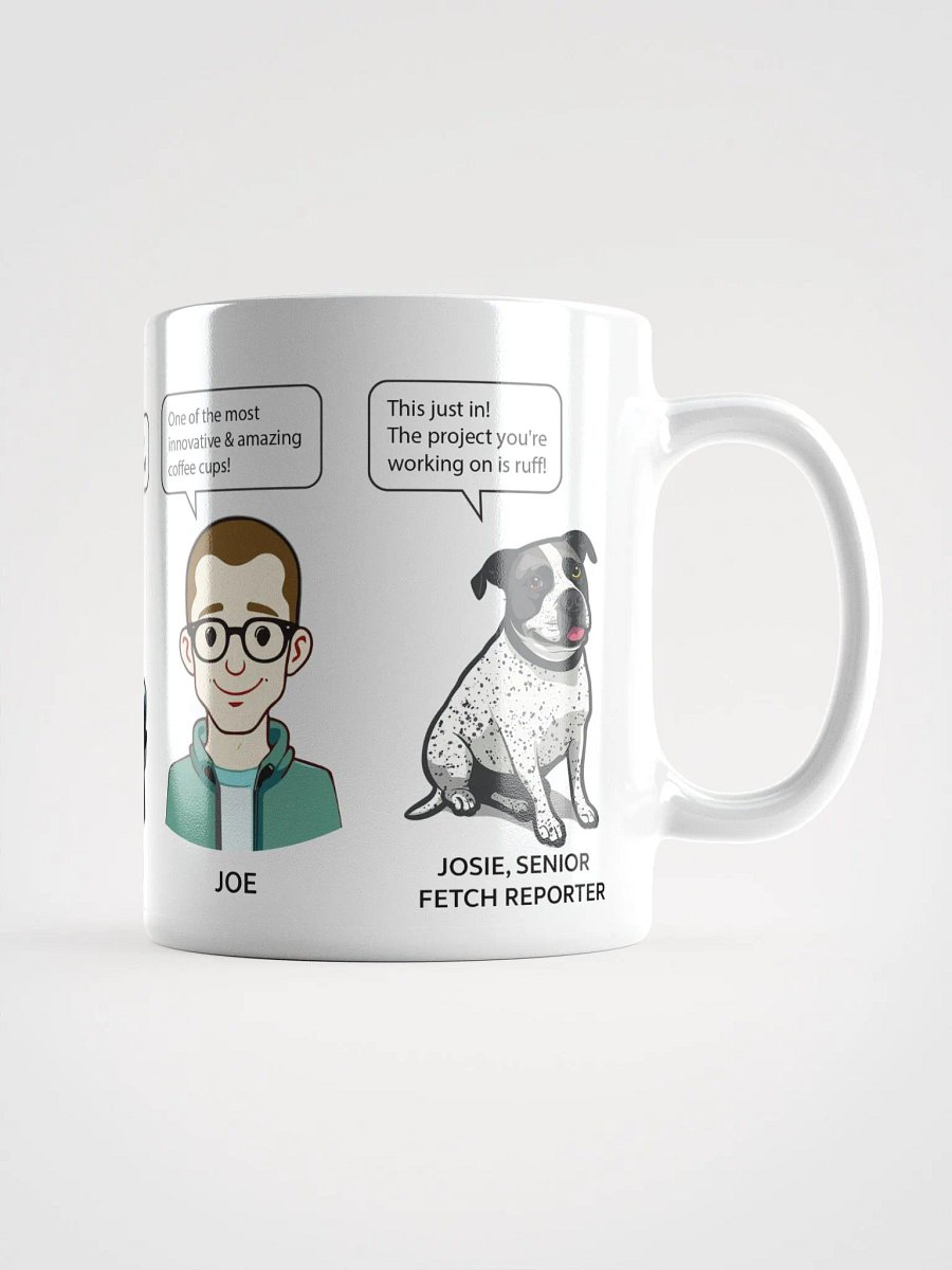Senior Fetch Reporter Mug product image (1)
