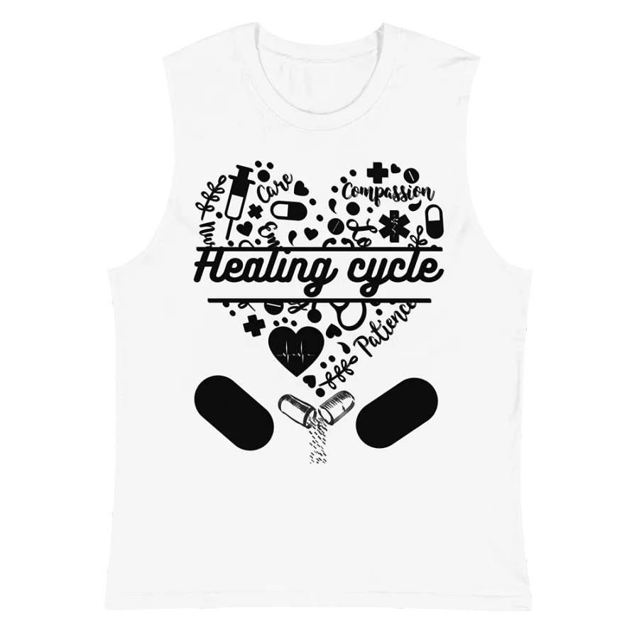 Scooter Silhouette Muscle Tank product image (2)