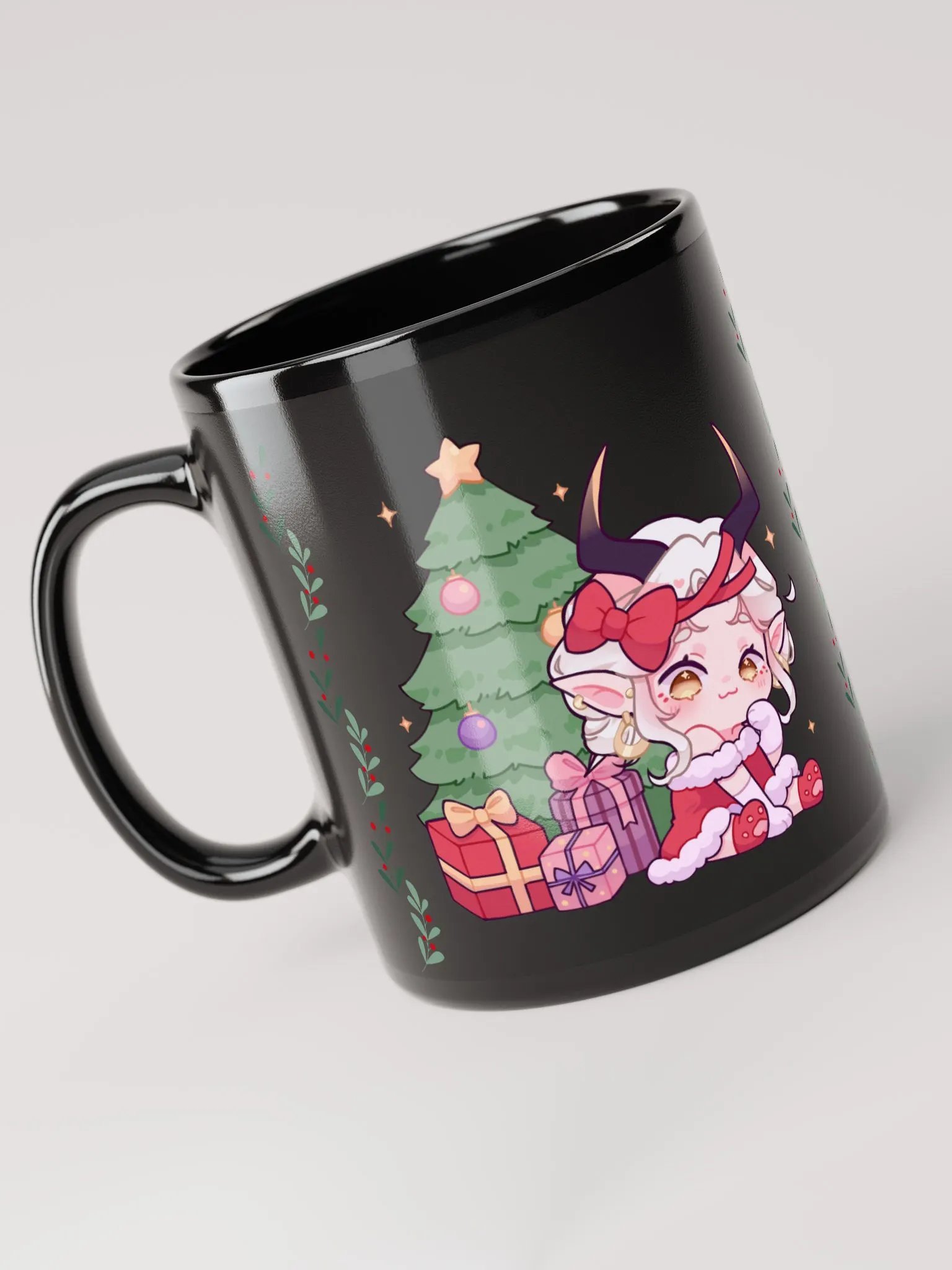 Christmas Mug Black 02 product image (5)