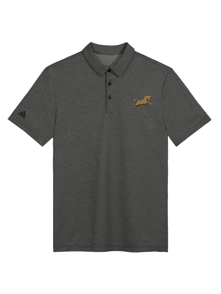 Gallop in Style Embroidered Horse : Space-Dyed Polo product image (2)