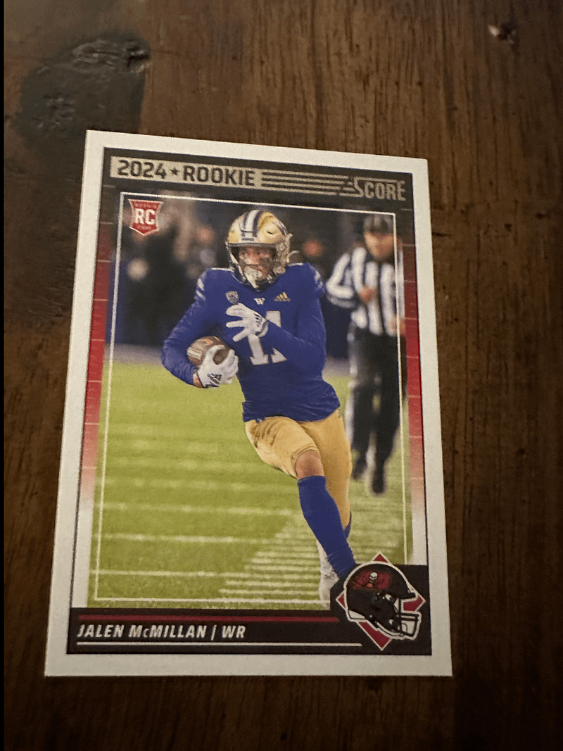 Rookie Jalen McMillan