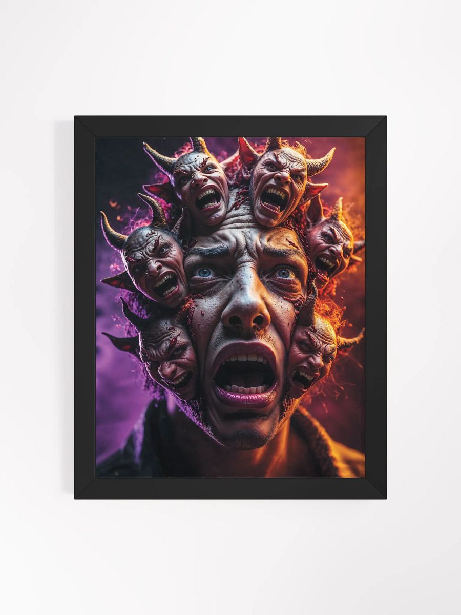 Screams of the Inner Demon Framed Print product image (2)