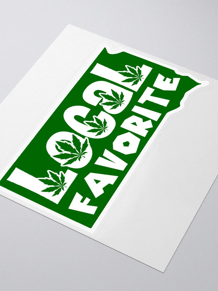 Hemp Quarters Local Favorite Sticker 3