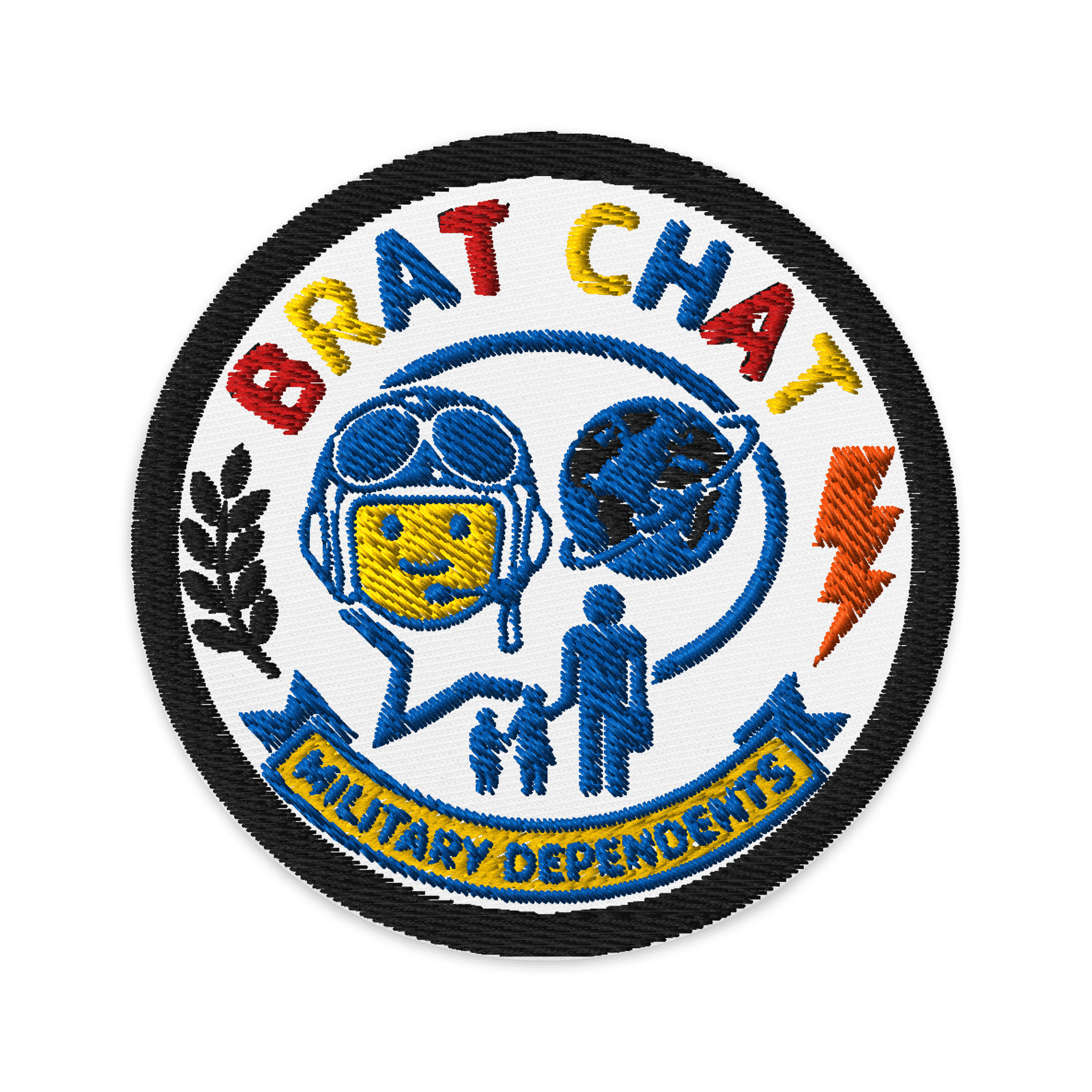 Brat Chat Military Dependent Patch product image (1)