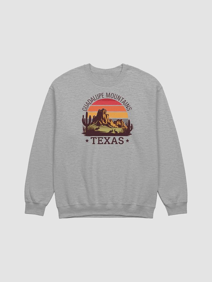 Guadalupe Mountains Sunset Sweatshirt product image (2)