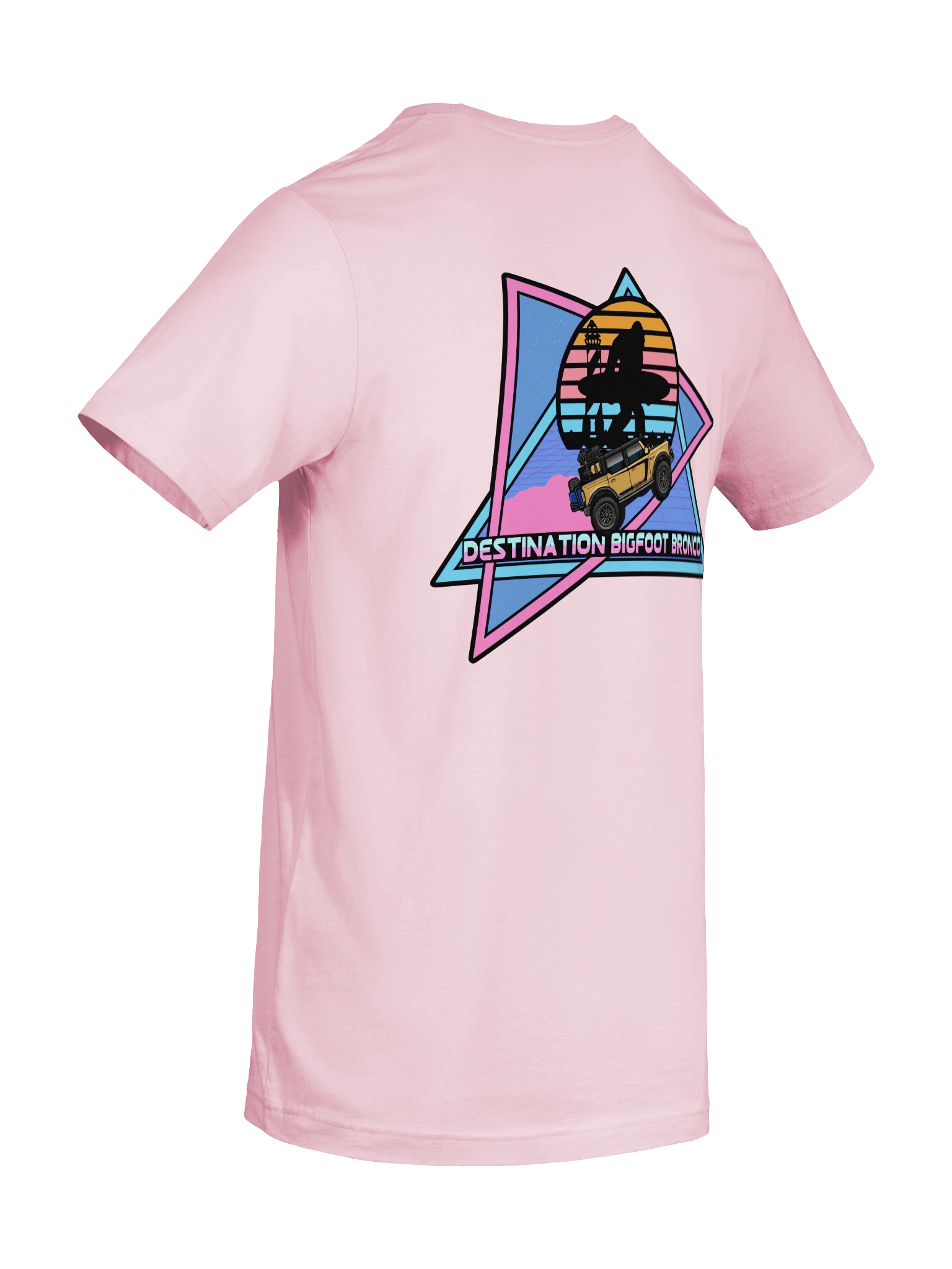 JC Edition Destination Bigfoot Bronco Retro-Inspired T-Shirt (Multiple Colors Available) product image (103)