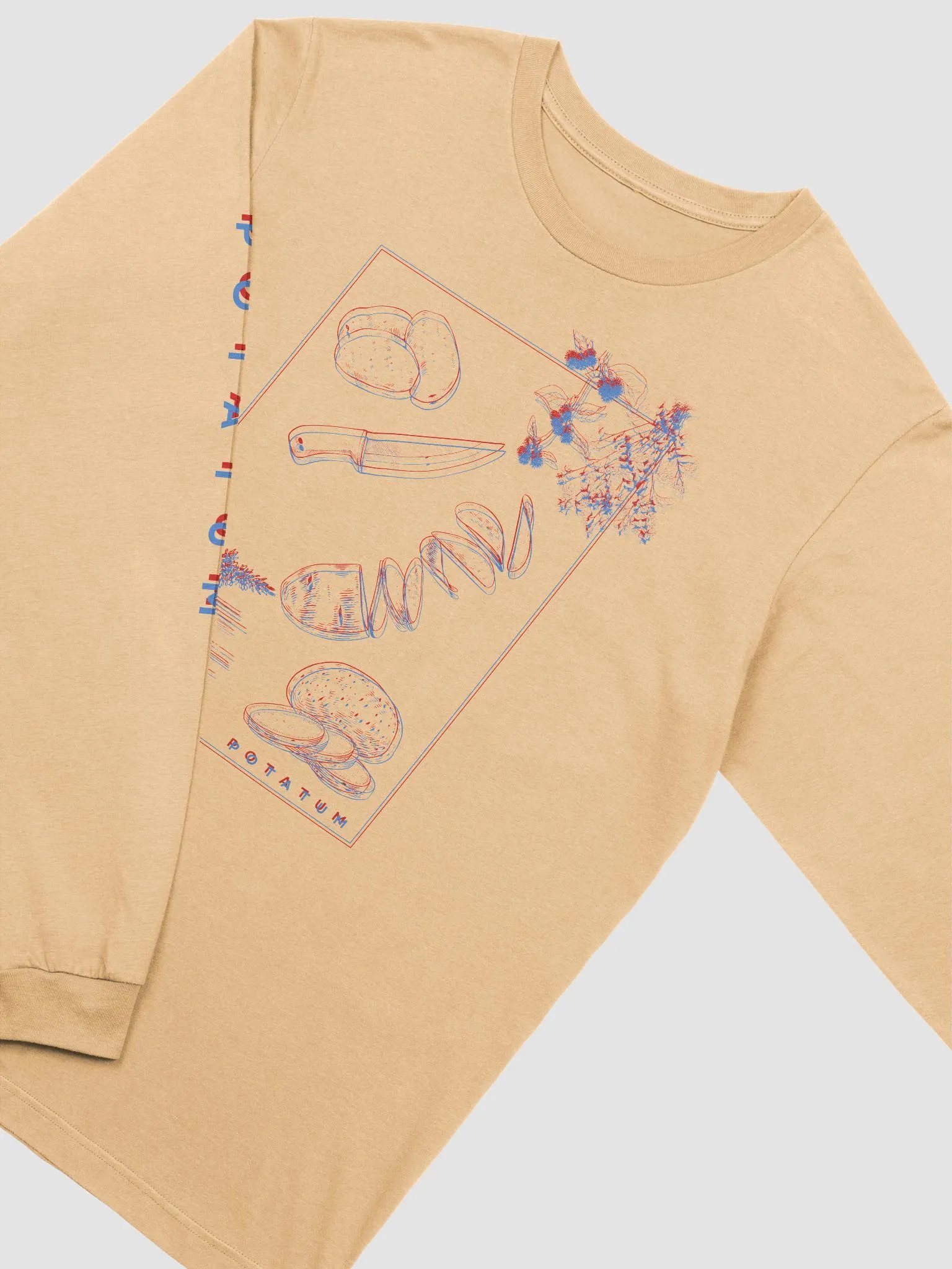 POTATUM 3D supersoft long sleeve tee product image (19)
