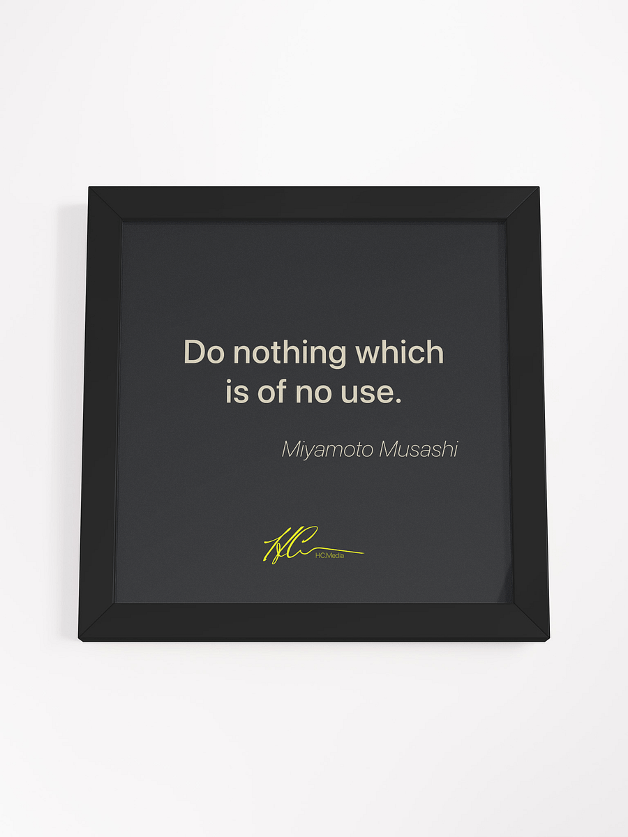 Miyamoto Musashi Q5 - Framed Poster product image (4)