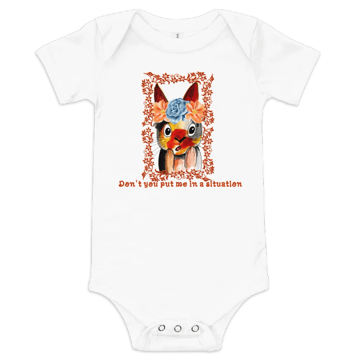KC, Don't You Put Me In a Situation (bunny), Onesie product image (1)