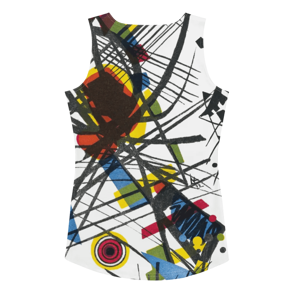Abstract Lithographic Pattern Design Tank Top - V3 product image (2)