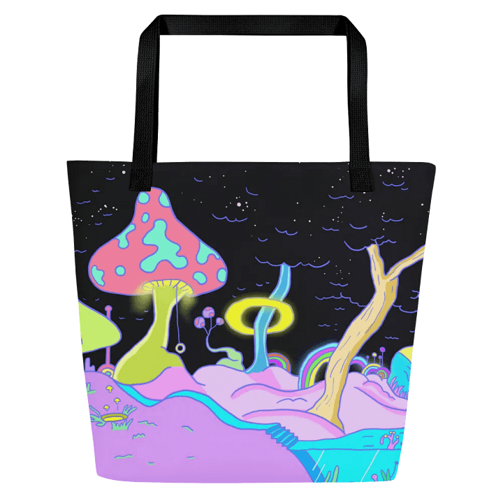 Fantasy Mushroom Tote Bag product image (2)
