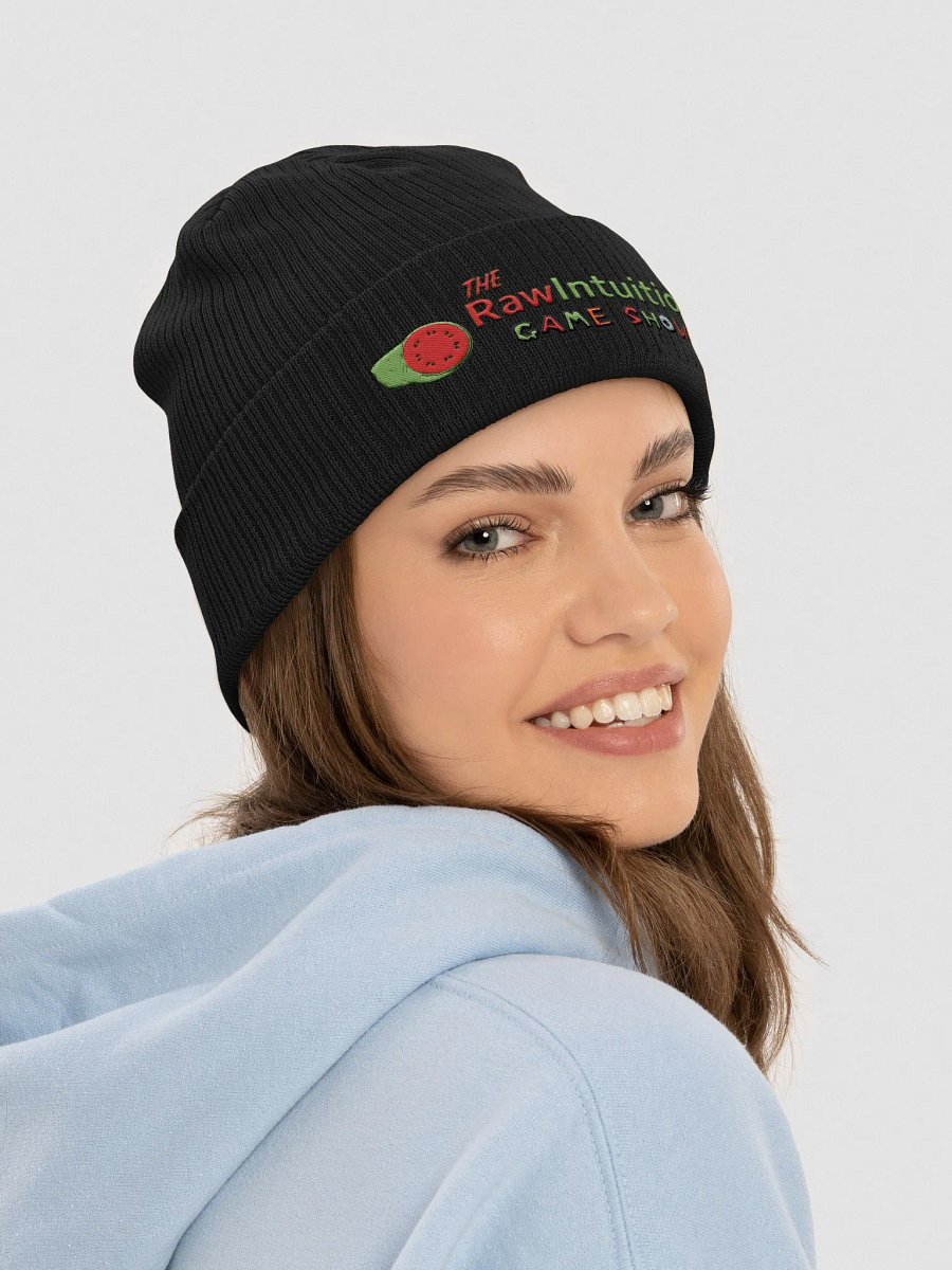 The Raw Intuition Game Show Ribbed Beanie product image (7)