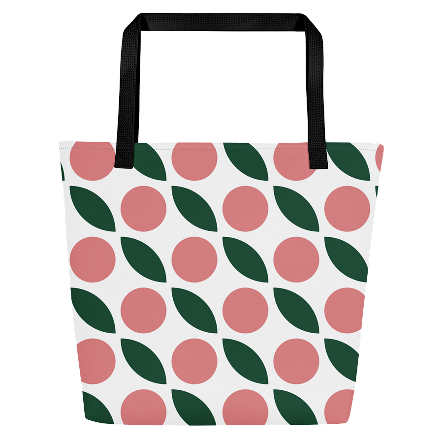 Vibrant Botanical Bliss Large Tote Bag product image (7)