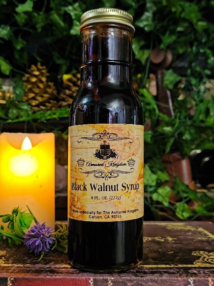 The Armored Kingdom Gourmet Black Walnut Syrup (8oz) product image (1)