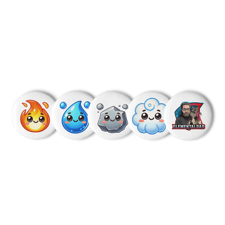 Elemental Pin Badges product image (2)