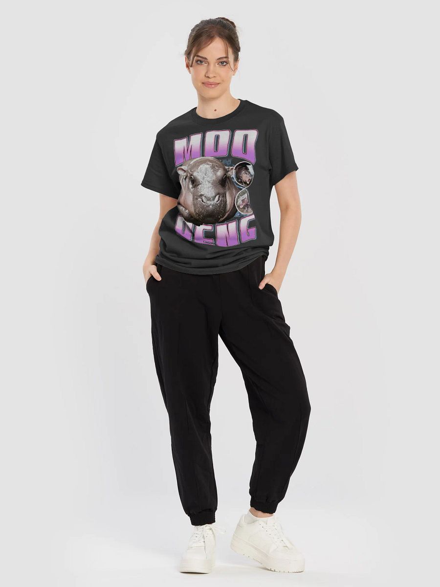 MOO DENG THE HIPPO T-SHIRT product image (3)
