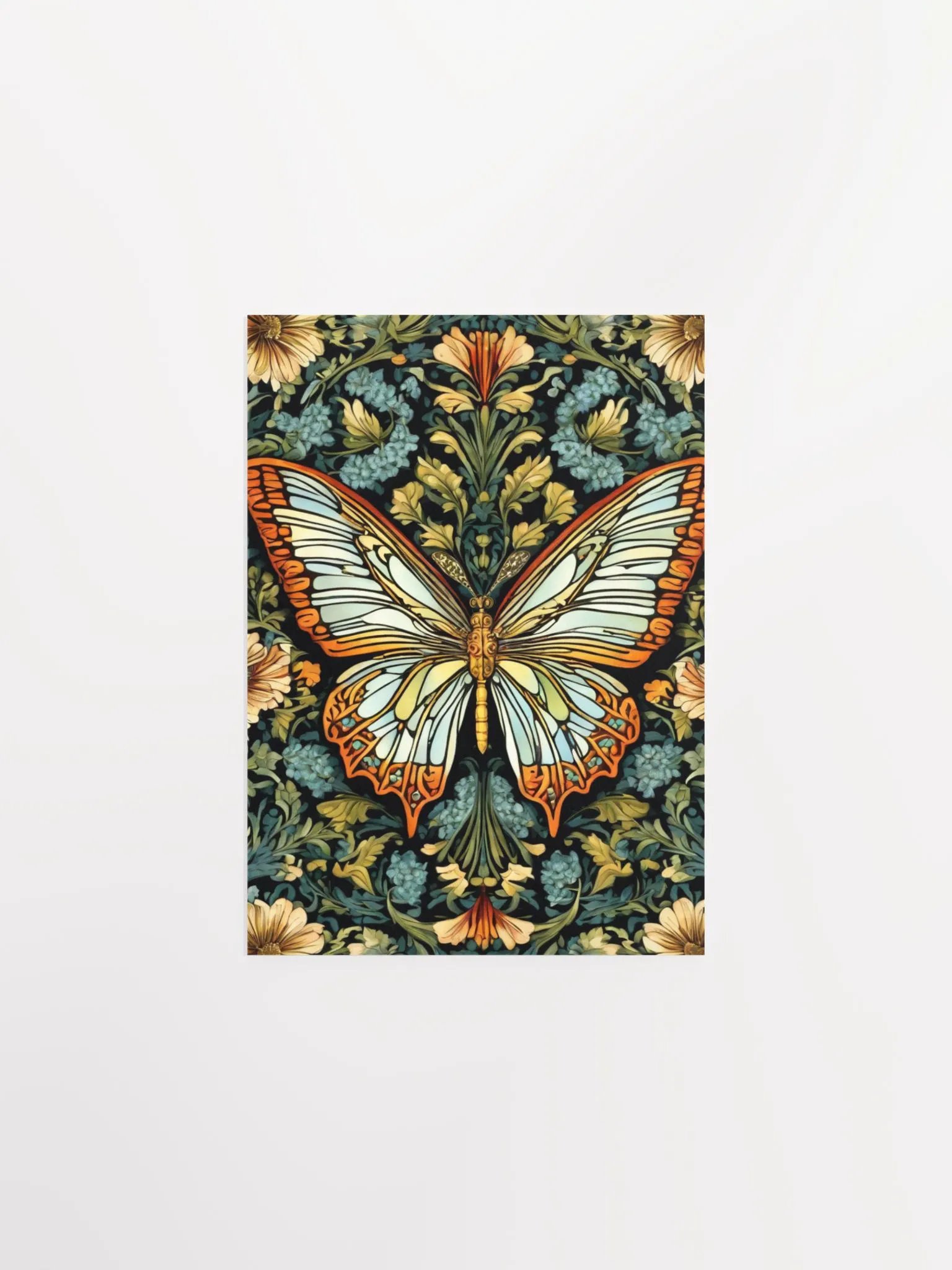 William Morrison Inspired Butterfly Four Poster 5x7 inches product image (1)