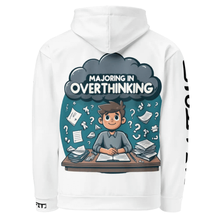 Majoring in Overthinking- Recycled Hoodie product image (1)