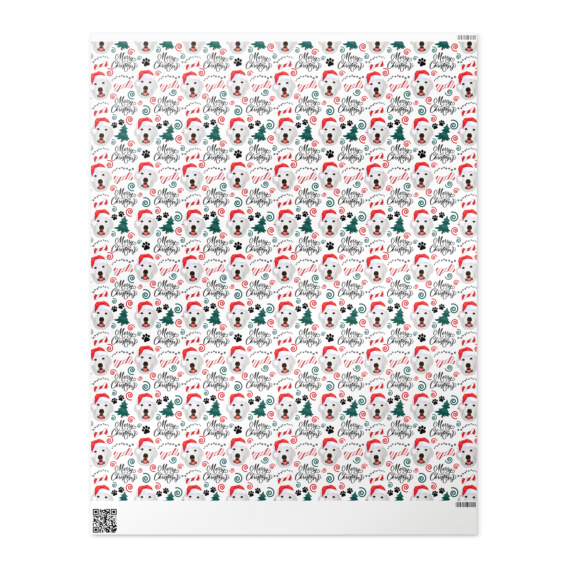 Great Pyrenees Christmas Gift Wrapping Paper product image (4)