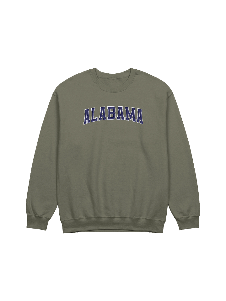 Alabama Vintage Stylish Embroidery Classic Crewneck Sweatshirt product image (1)