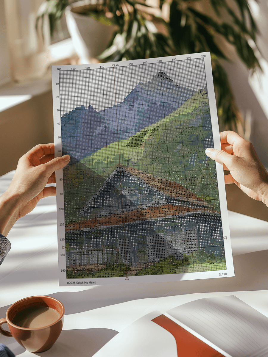 Tropical Retreat Cross Stitch Pattern product image (2)