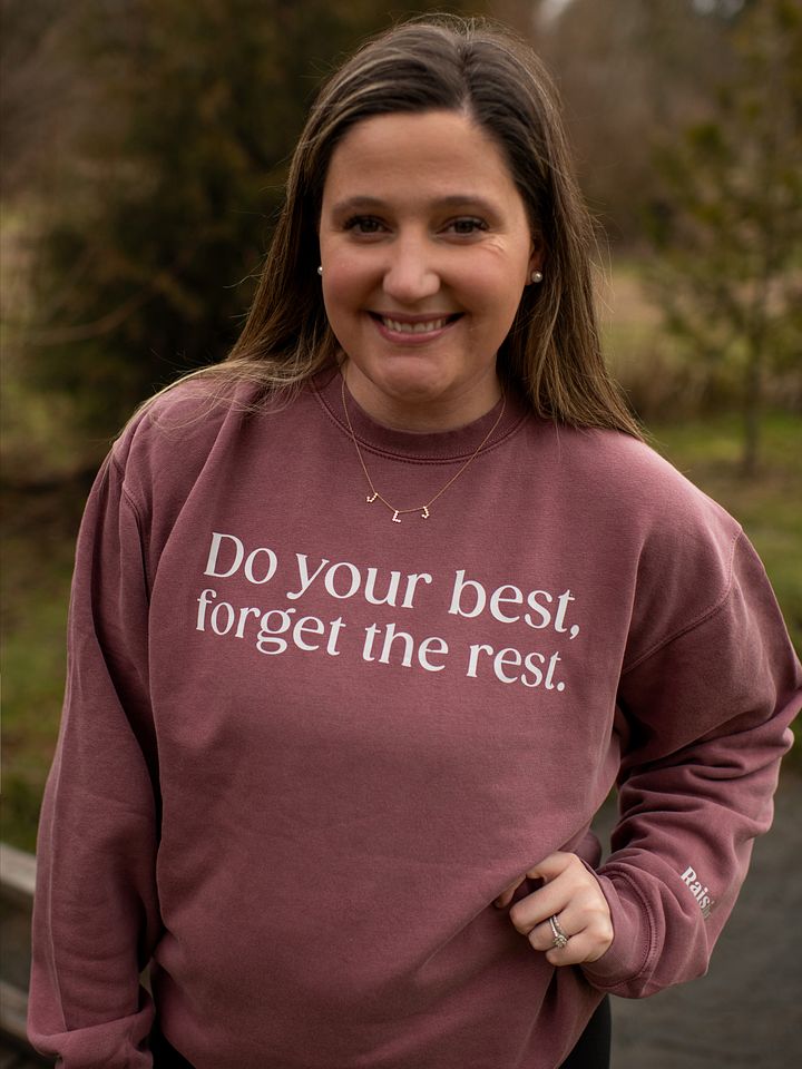 Forget the Rest Raising Heights Vintage Pigment Dyed Sweatshirt product image (1)