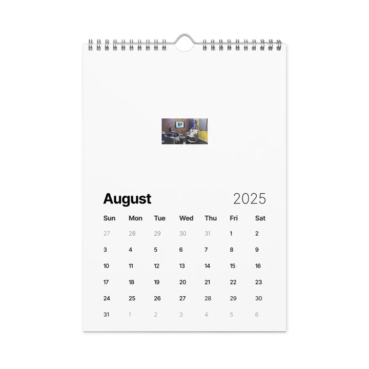 Customizable 2025 Wall Calendar product image (2)