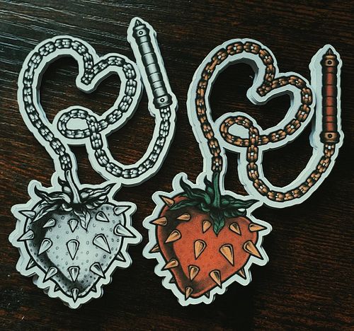 Preview of my stickers for the upcoming Strawberry Festival! 🍓✨
I will be vendoring these alongside prints and other artist c...