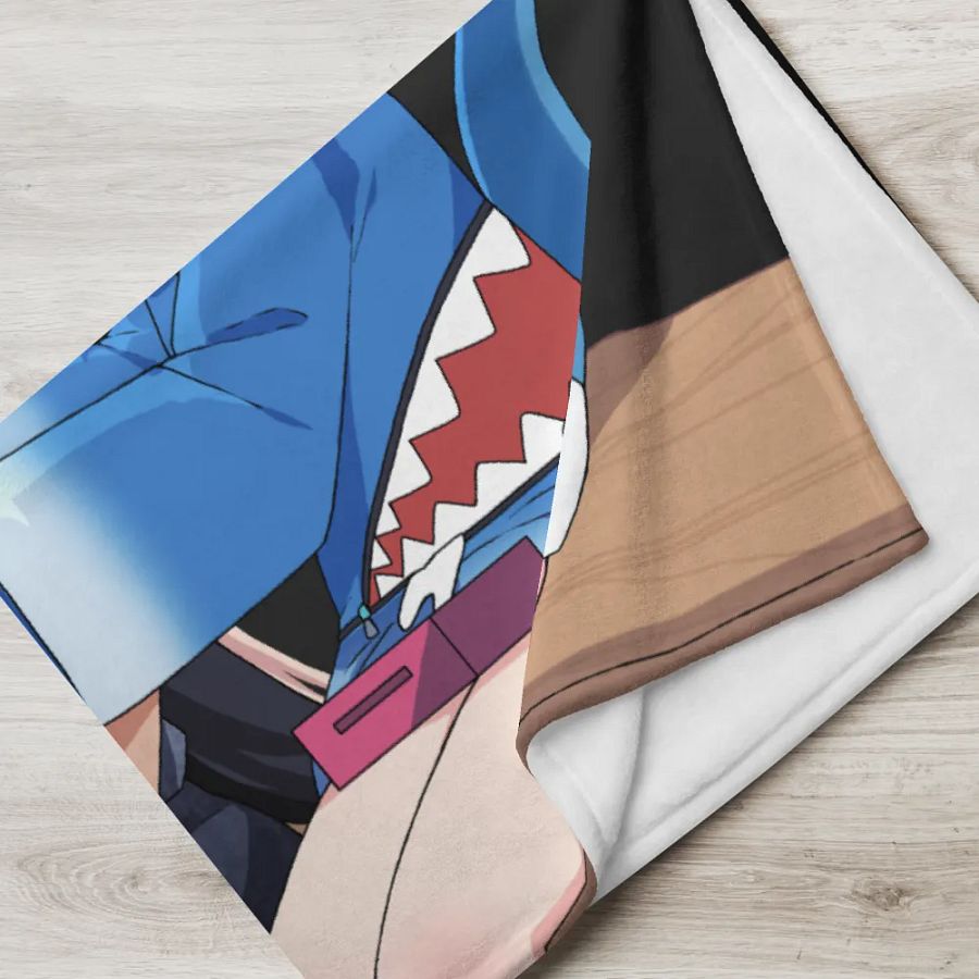 Throw Blanket - Byakko x Gura Full Black Edition product image (17)