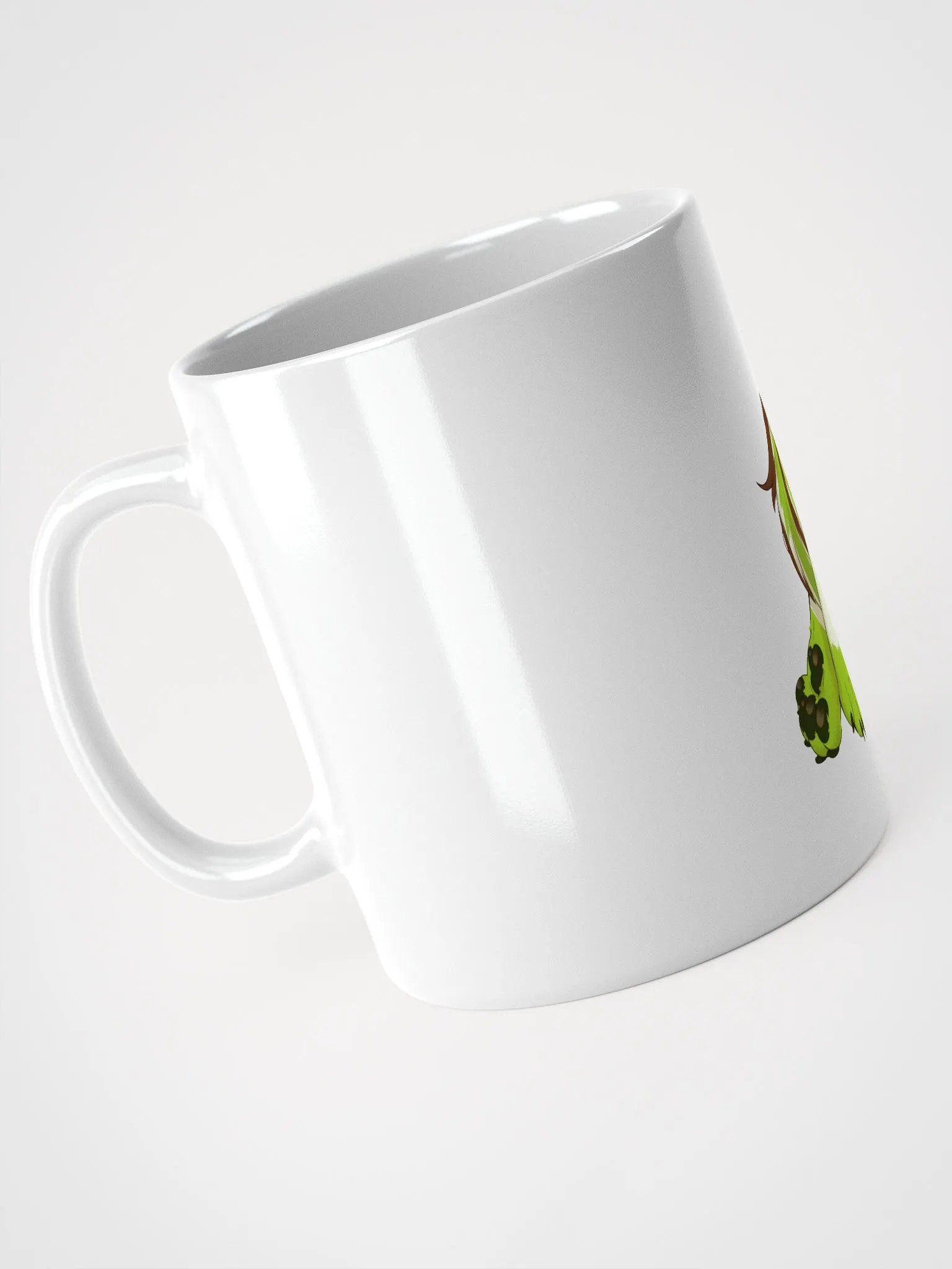 11oz Coffee Avocado Emblem Mug - White product image (3)