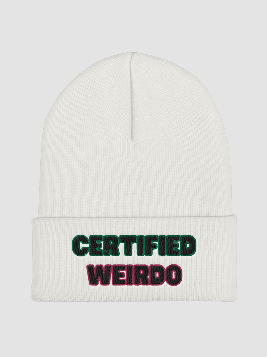 Certified Weirdo - Cuffed Beanie product image (1)