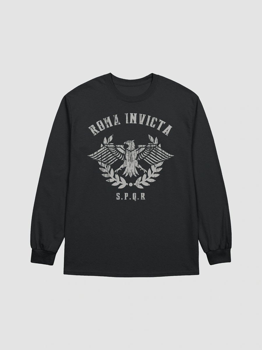 Roma Invicta Gym Gear Long Sleeve T-Shirt product image (2)