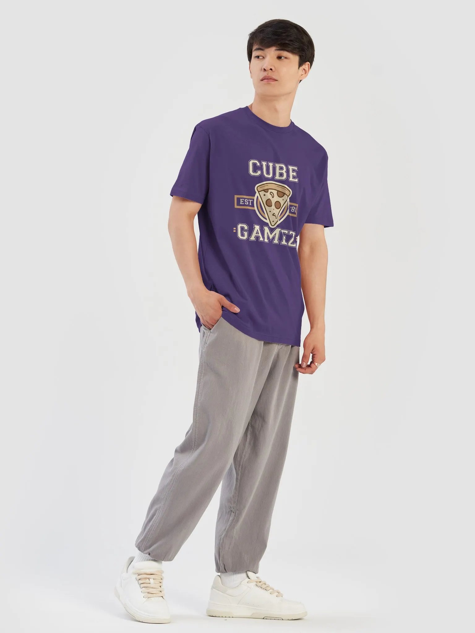 Cube Gamez Tee - Purple product image (7)