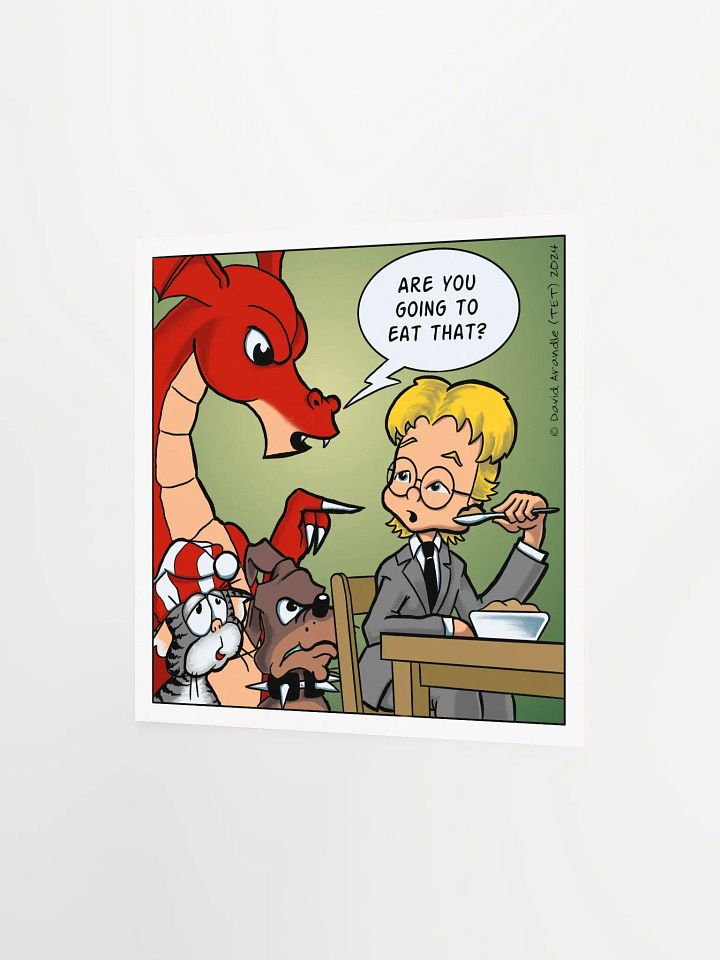 Are You Going to Eat That? - Resident Dragon Poster product image (6)