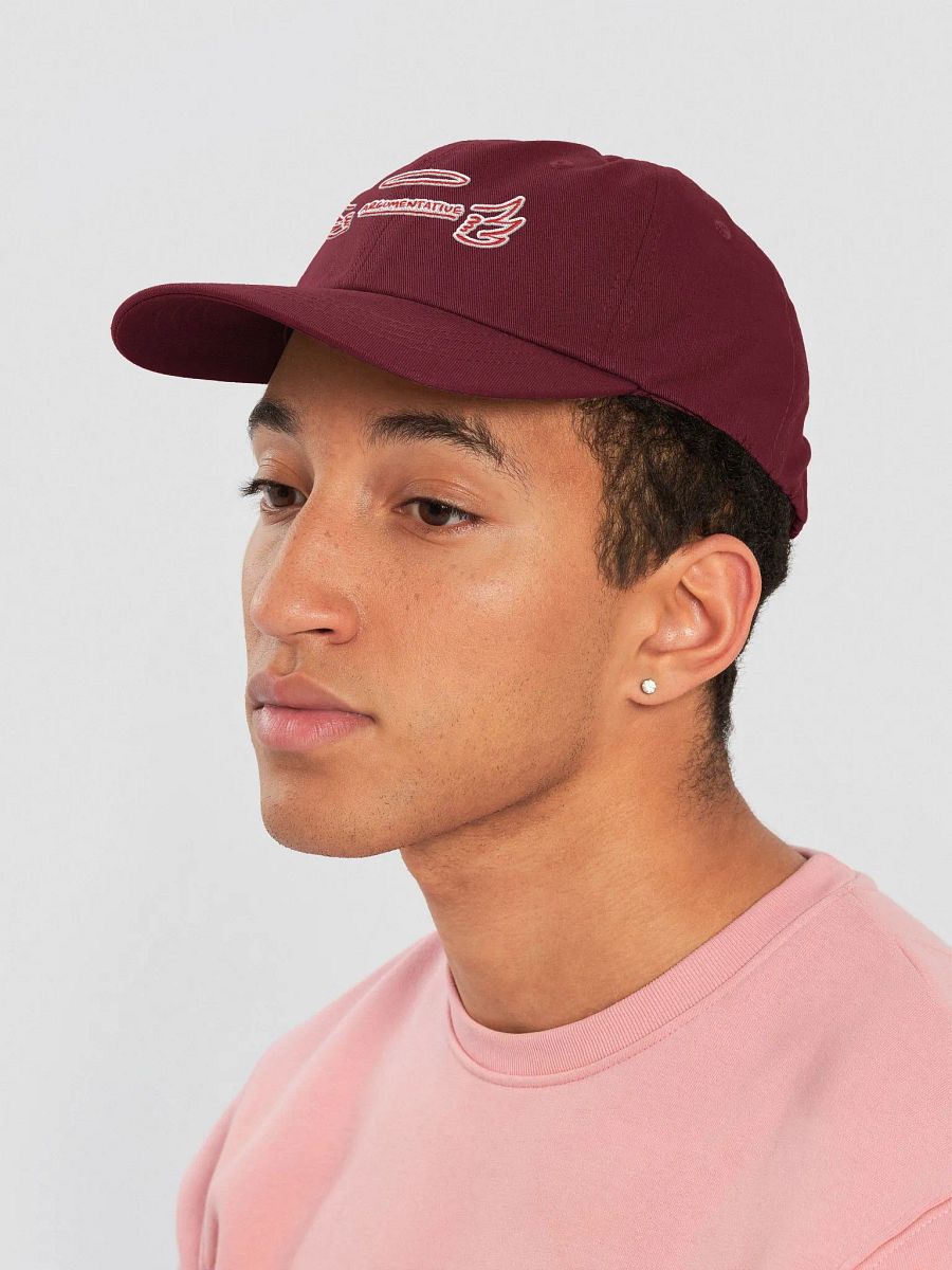 ANGELIC (red bubble design) classic dad hat product image (8)