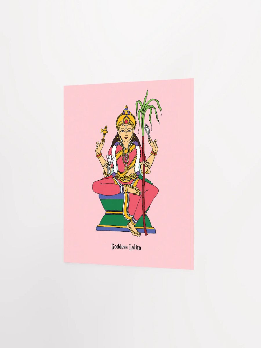 Goddess Lalita 8x10 Print product image (2)