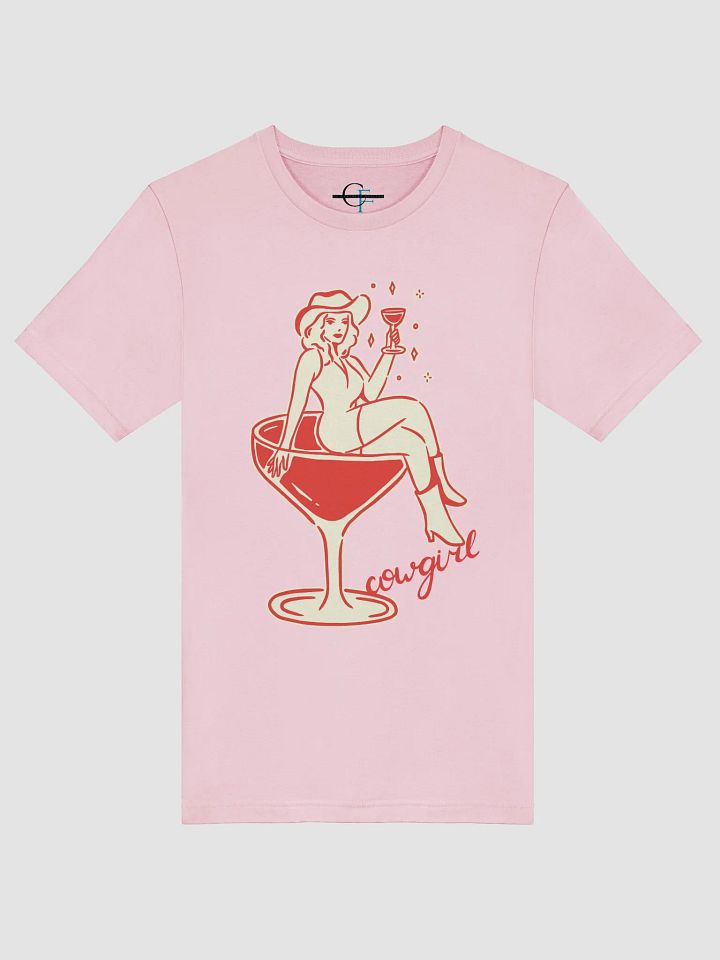 Cowgirl Martini Bella Canvas Tee Shiny product image (5)