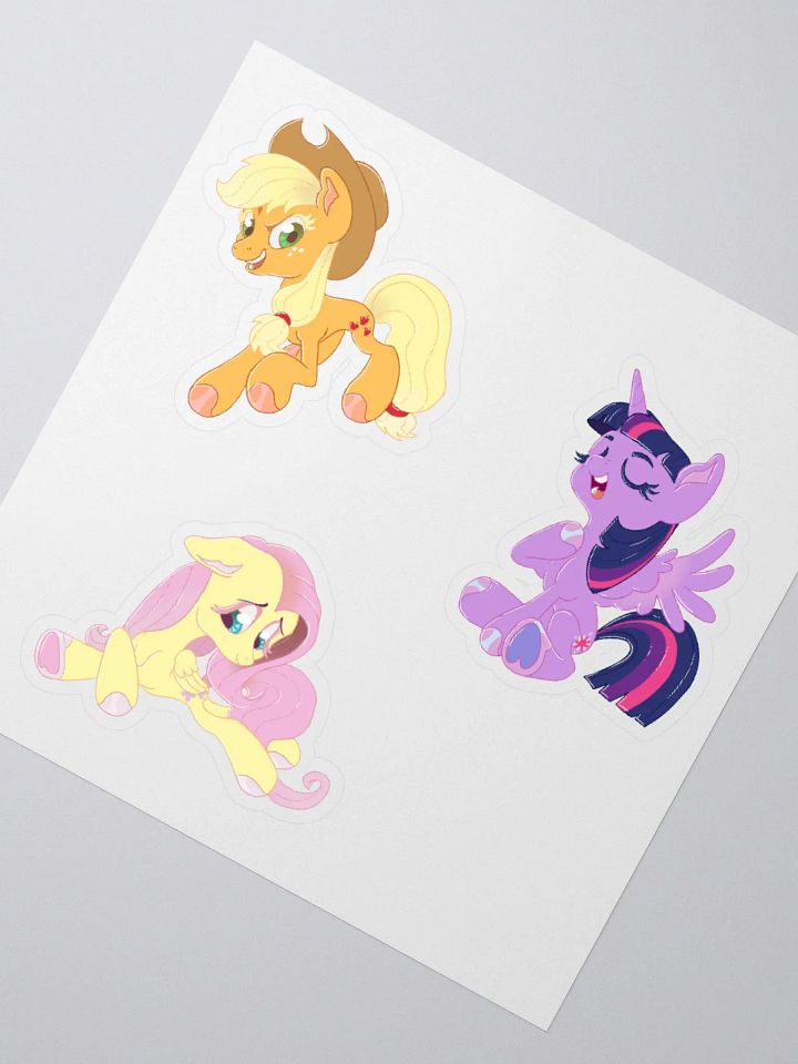 Applejack, Twiglight, Fluttershy stickers product image (5)