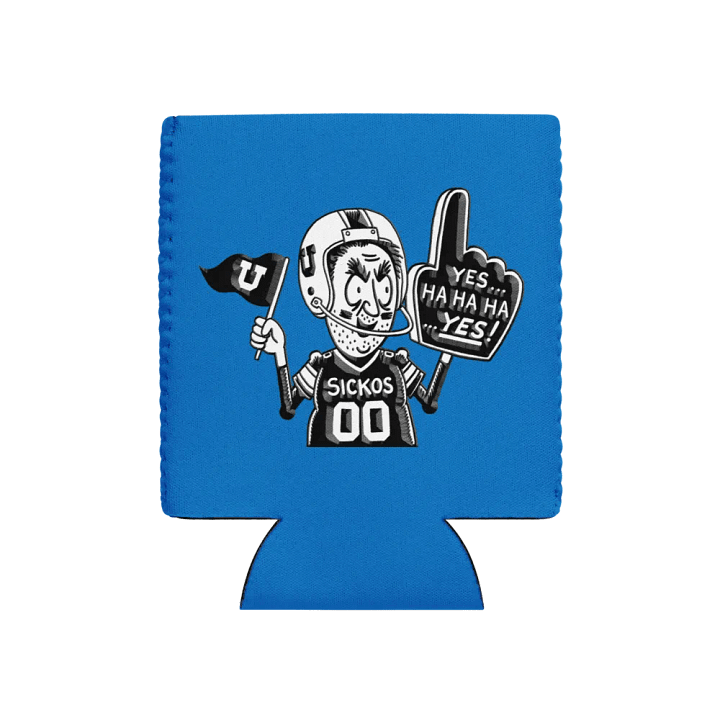 Sickos #1 Fan Beveled Coozie (2 Sizes) product image (1)