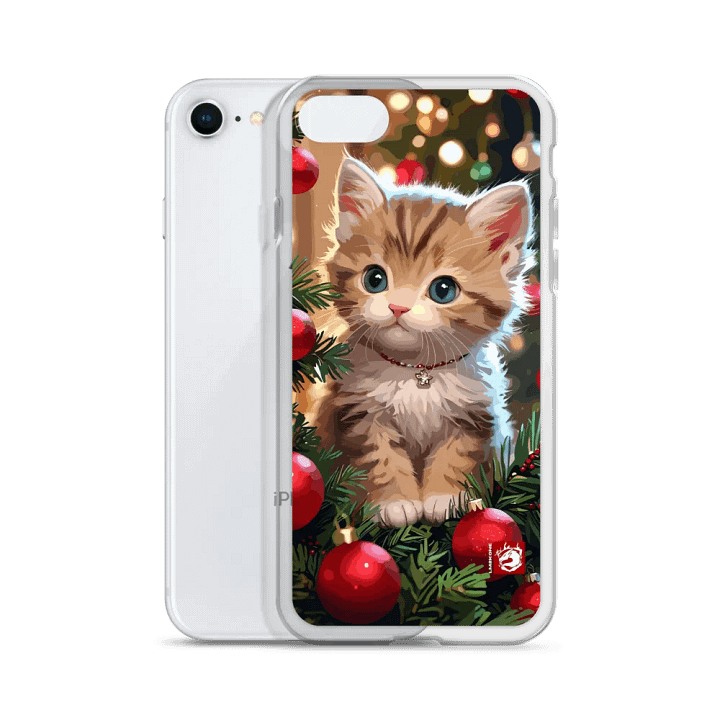 Festive Kitten Christmas iPhone Case product image (51)