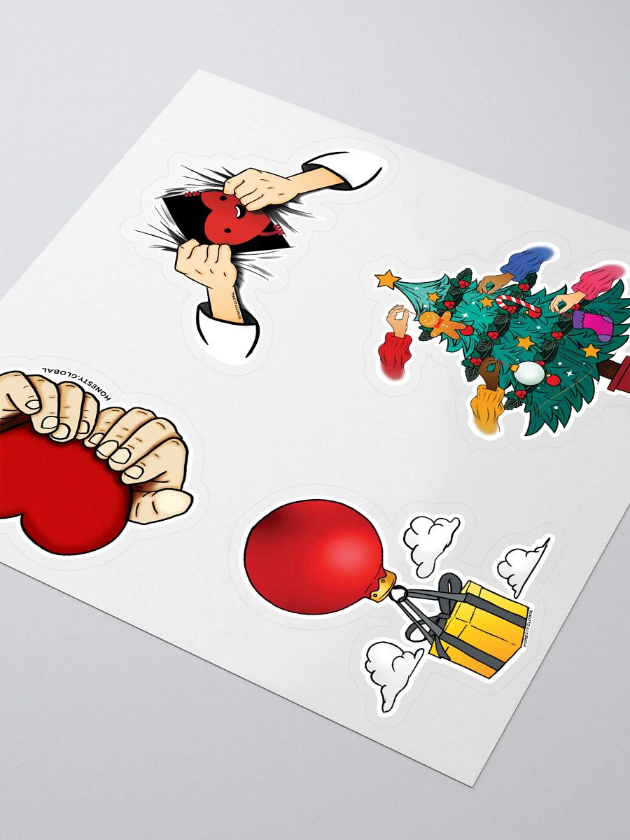 Hearts & Holiday Sticker Pack product image (3)