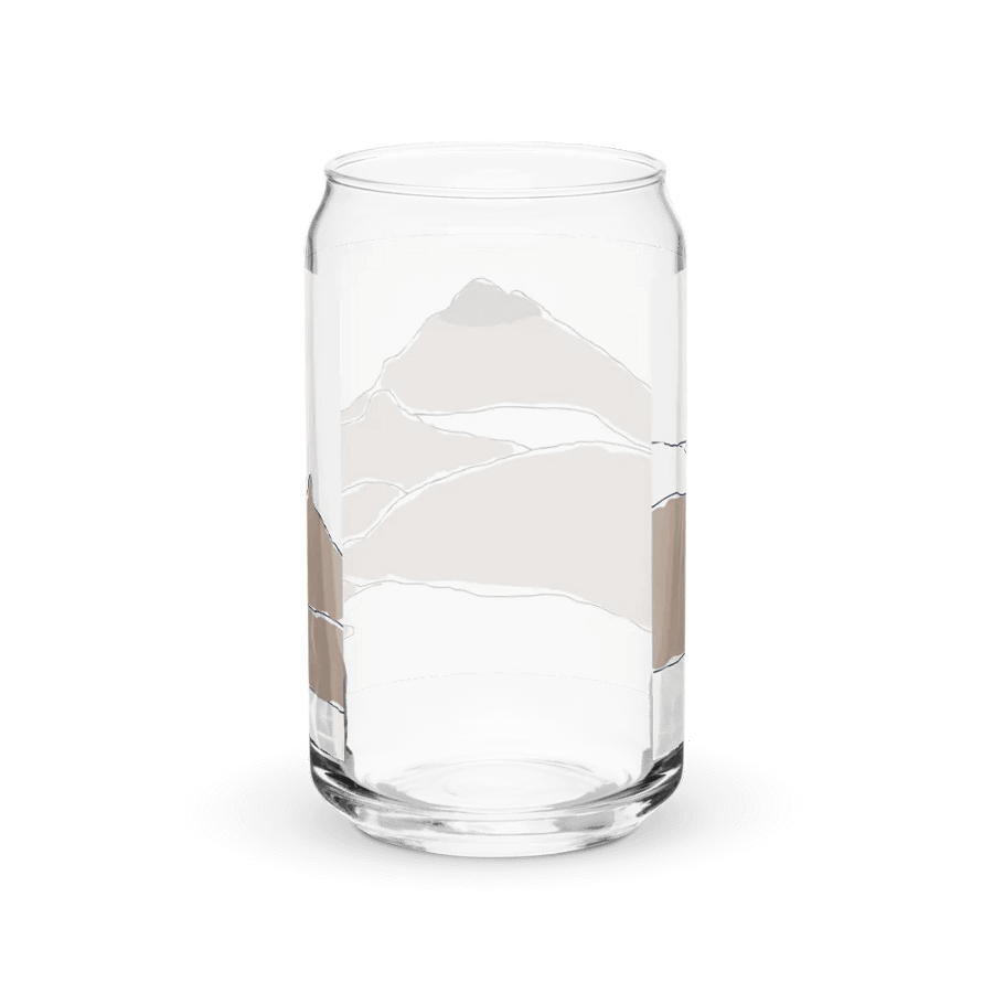 Gilbert Peak glass (tan sketch) product image (38)