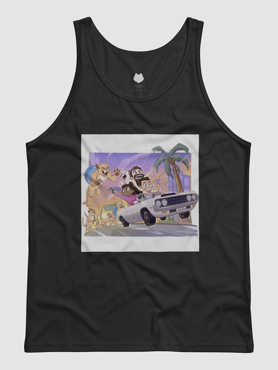 Cat-astrophic Fur-ocius Purrsuit Tank Top product image (1)